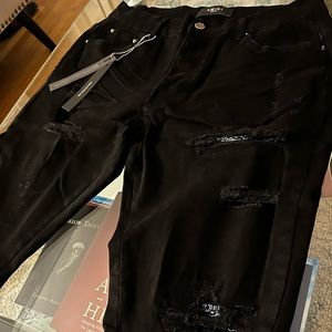 Amiri Jeans Distressed Denim